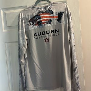 Auburn bass fishing dry fit men’s M